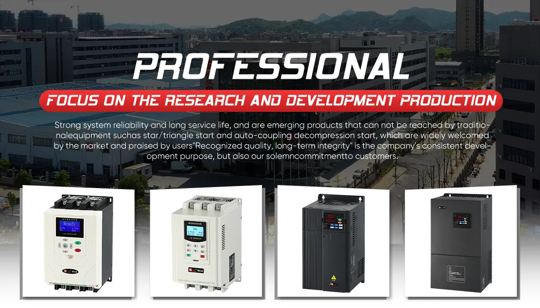 Arrancador Suave Digital Industrial 90kw para Motor Operación Continua a Largo Plazo