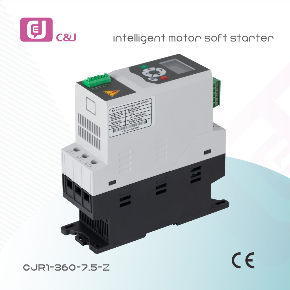Precio de fábrica Cjr1-360-7.5-Z 7.5kw Inversor de tipo inteligente de armario de arranque suave