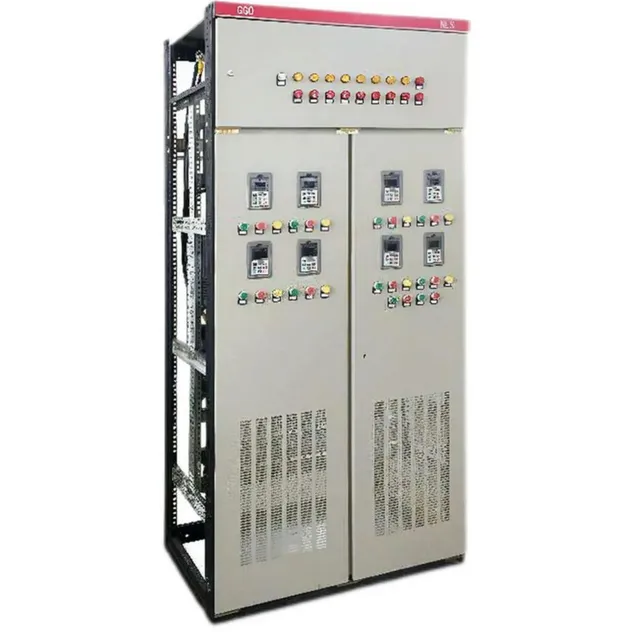 Panel de control de variador de frecuencia industrial para ahorro de energía en planta de energía