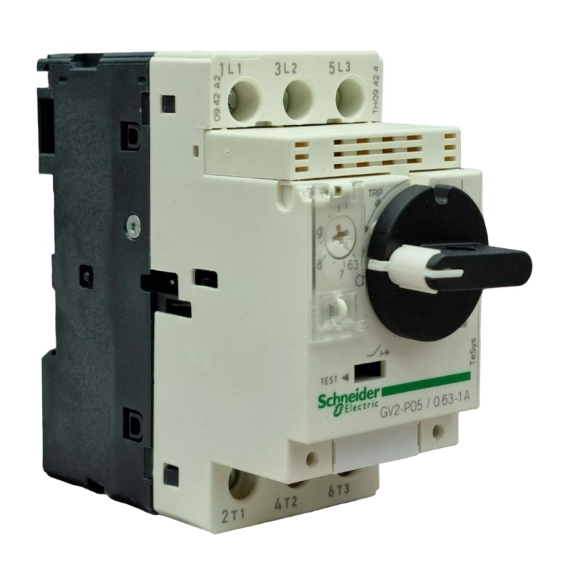 Arrancador manual térmico magnético Tesys Deca Gv2p de Schneider Electric, 0.15-25A