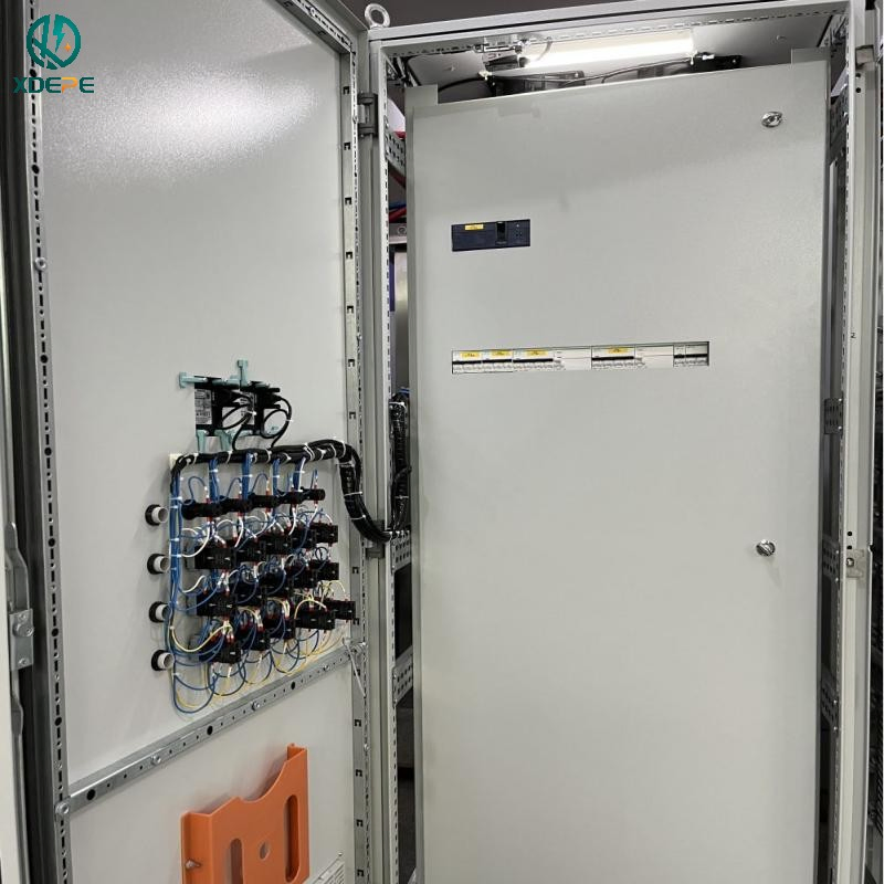 Gabinete de control de arrancador suave modular para sistema de conmutación para operación de motor de bomba
