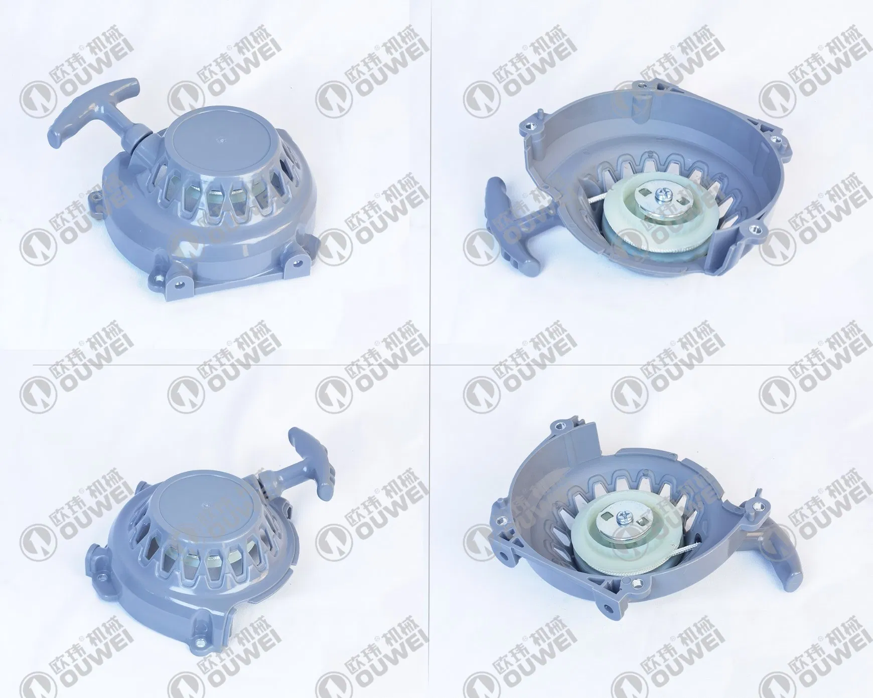 48fspring-Type Componentes de inicio para accesorios de motor de gasolina. Disco de arranque. Starter de tipo manual de tirón