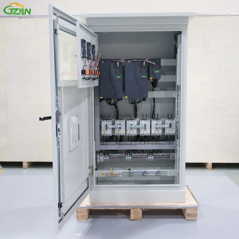 Conjunto completo de panel de control de frecuencia variable del sistema solar