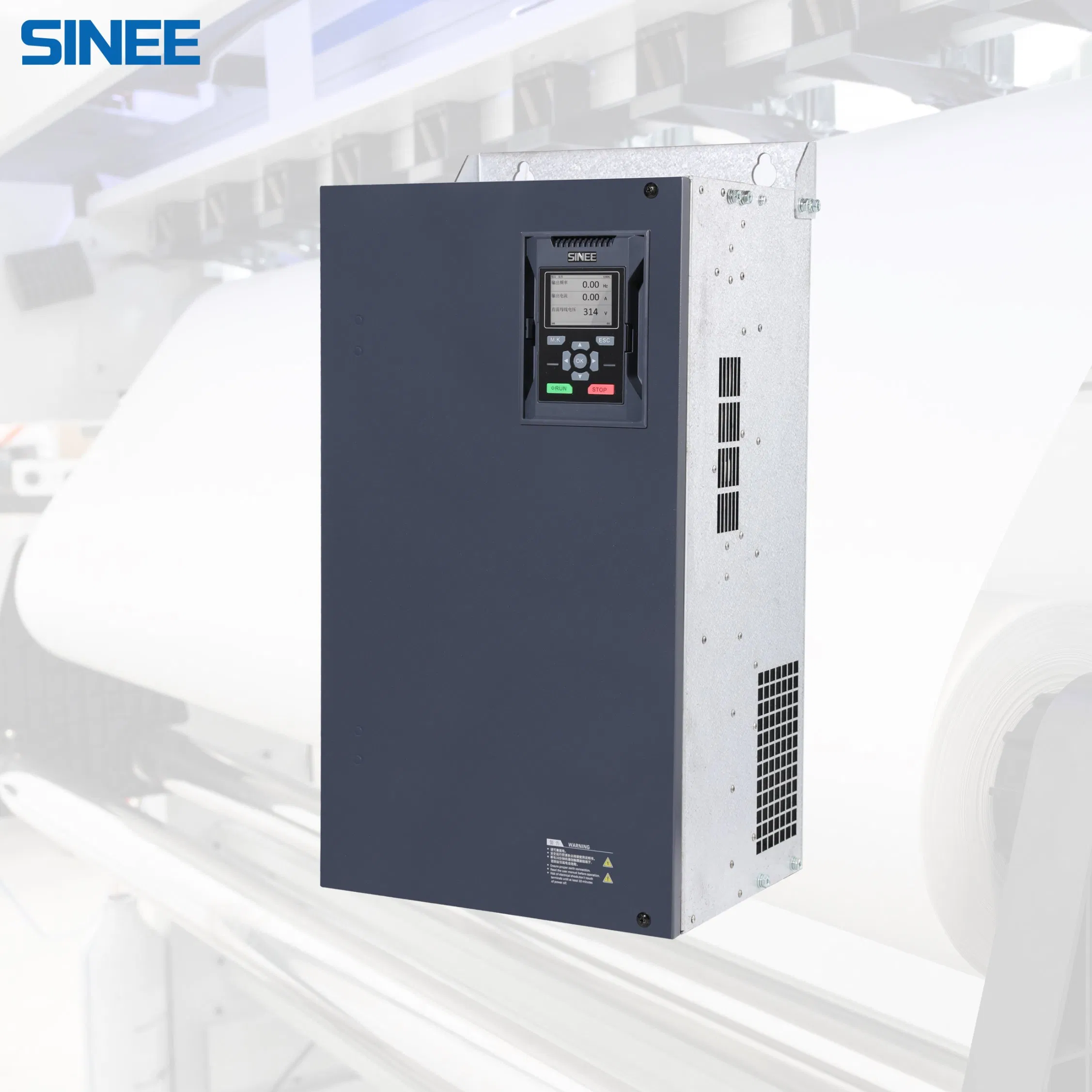 Bucle Cerrado 3 Fase VFD 0.75kw a 800kw Inversor VFD de Elevación Controlador de Frecuencia de Corriente Alterna Variador de Frecuencia Convertidor de Frecuencia Inversor para Control de Velocidad del Motor