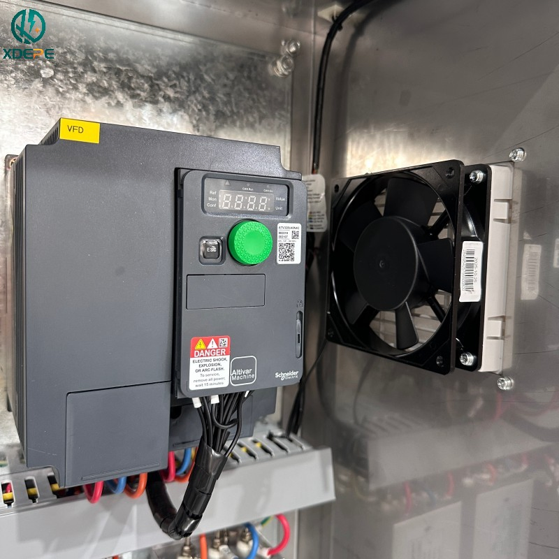 Panel de Control de Automatización de Variador de Frecuencia para Bomba de Agua de Maquillaje
