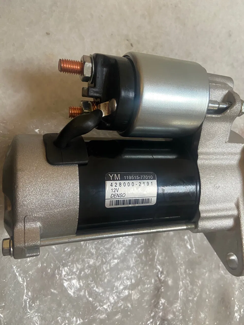 Motor de arranque de trasplantadora Yanmar Ym119515-77010 Arranque 428000-2191