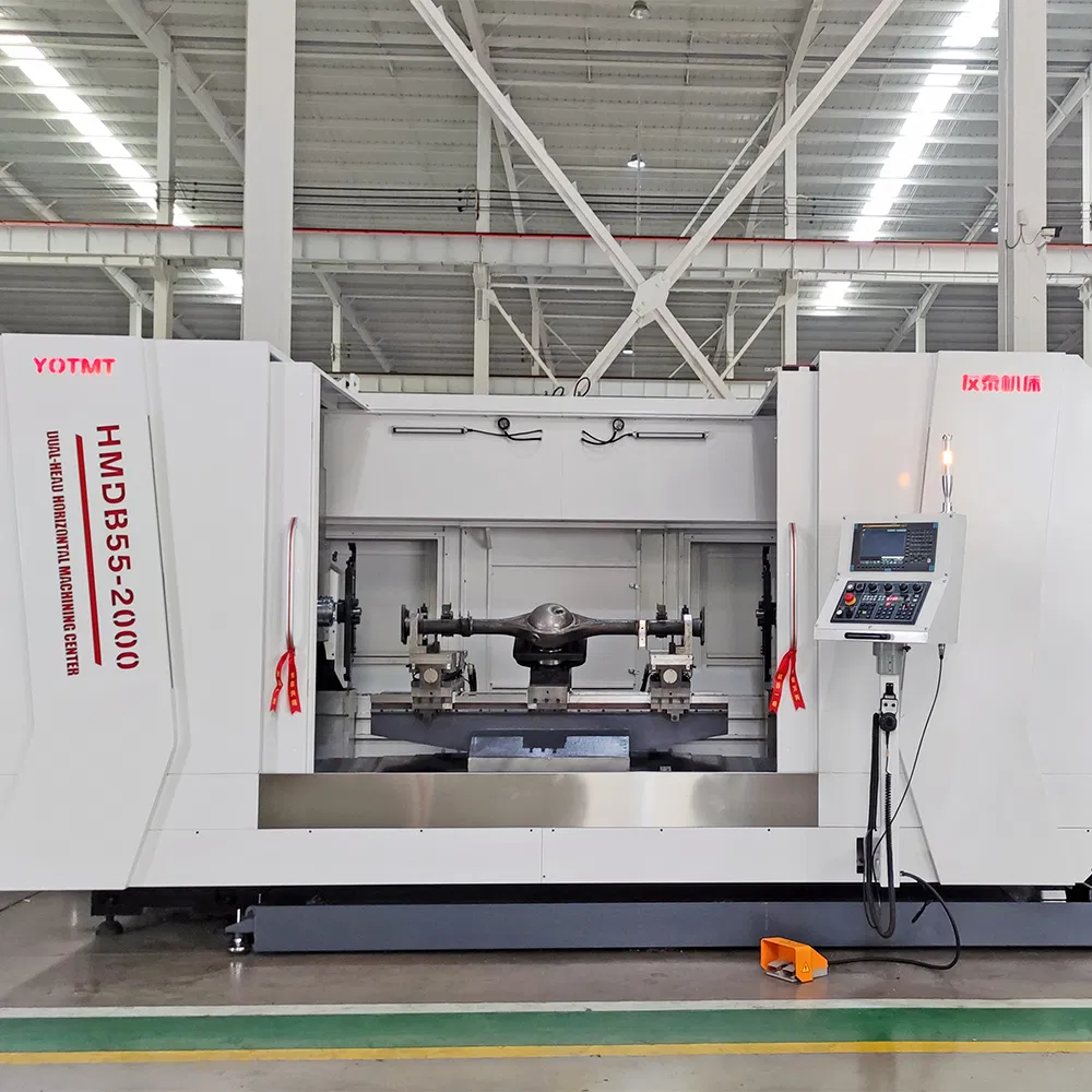 Centro de mecanizado CNC de doble husillo de alta precisión para uso industrial