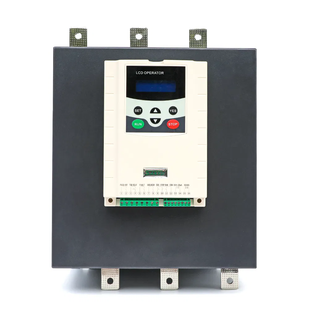 Sanyu Inteligente Multifuncional 3 Fase 380V CA 15-630kw Arrancador Suave