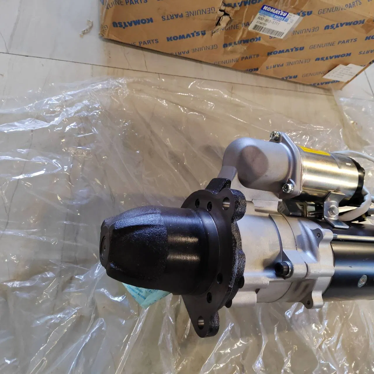 Competidor Hidráulico Piezas Nuevas Genuinas 600-813-6632 6008136632 Motor de Arranque de Motor para PC400-7