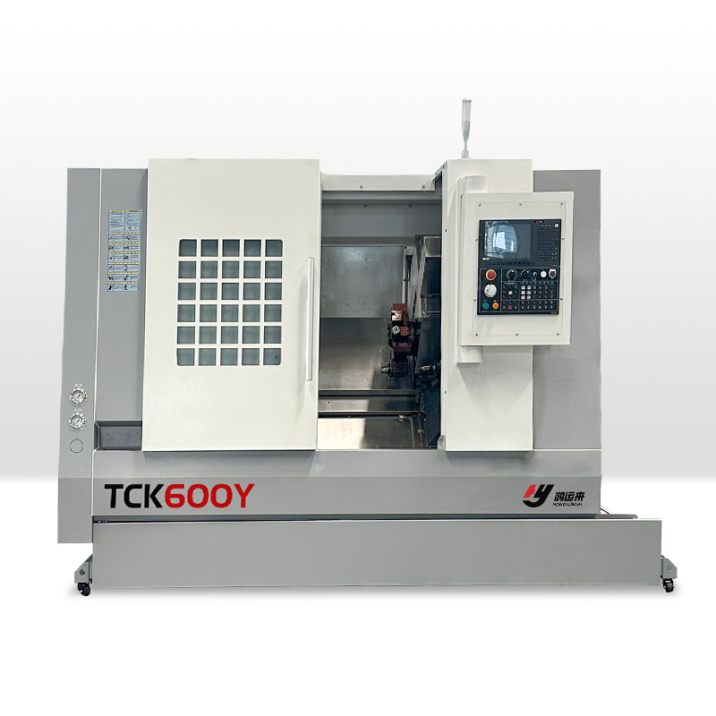 Centro de Torneado CNC con Sub Eje de Fresado Tck600y Bmt55 5.5kw Motor
