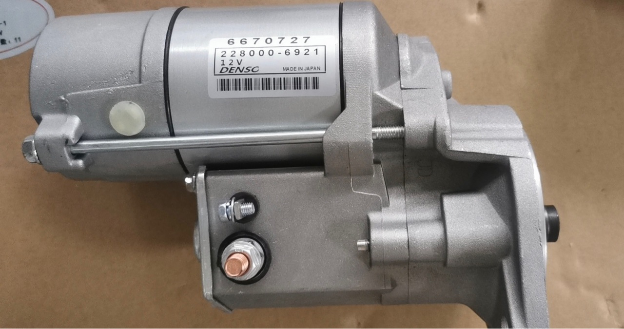 Motor de arranque de excavadora Bob Cat 228000-6921 6670727