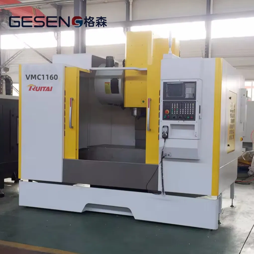 Torno Vertical CNC 3 Centro de Fresado y Perforación Usado para Operaciones Industriales de Alta Carga
