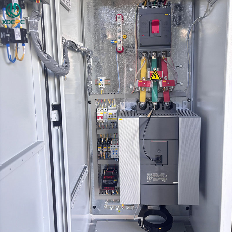 IP55 Armario de Arranque Suave de Automatización Panel de Control de Motor para Soplador de Aire