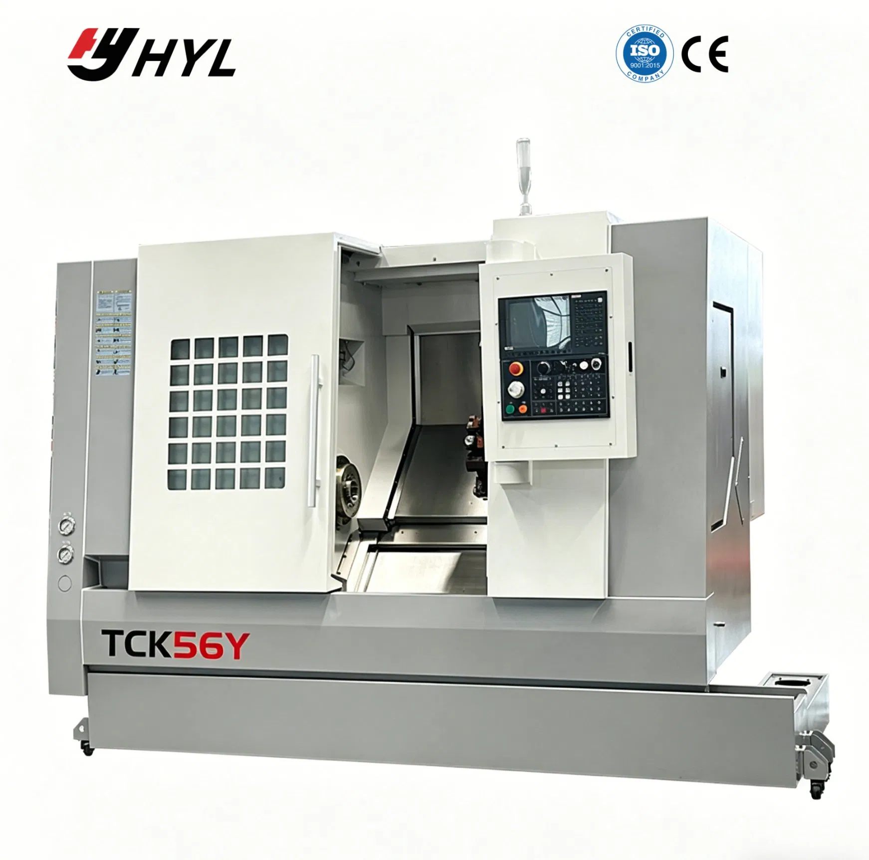 4 Centro de Torneado y Fresado CNC de Ejes X Y Z C, Un Solo Montaje para Tornear, Fresar, Perforar, Borrar y Roscar