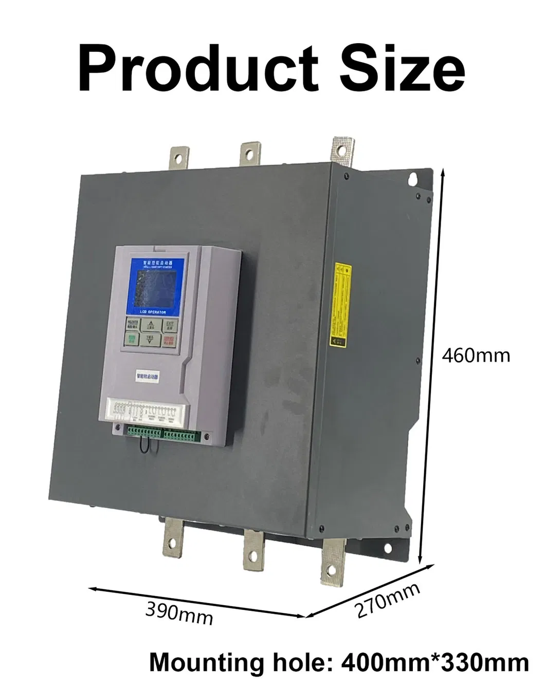 350kw 470HP 380V 700A Arrancador Suave de Alta Capacidad para Control de Motores de CA Industriales
