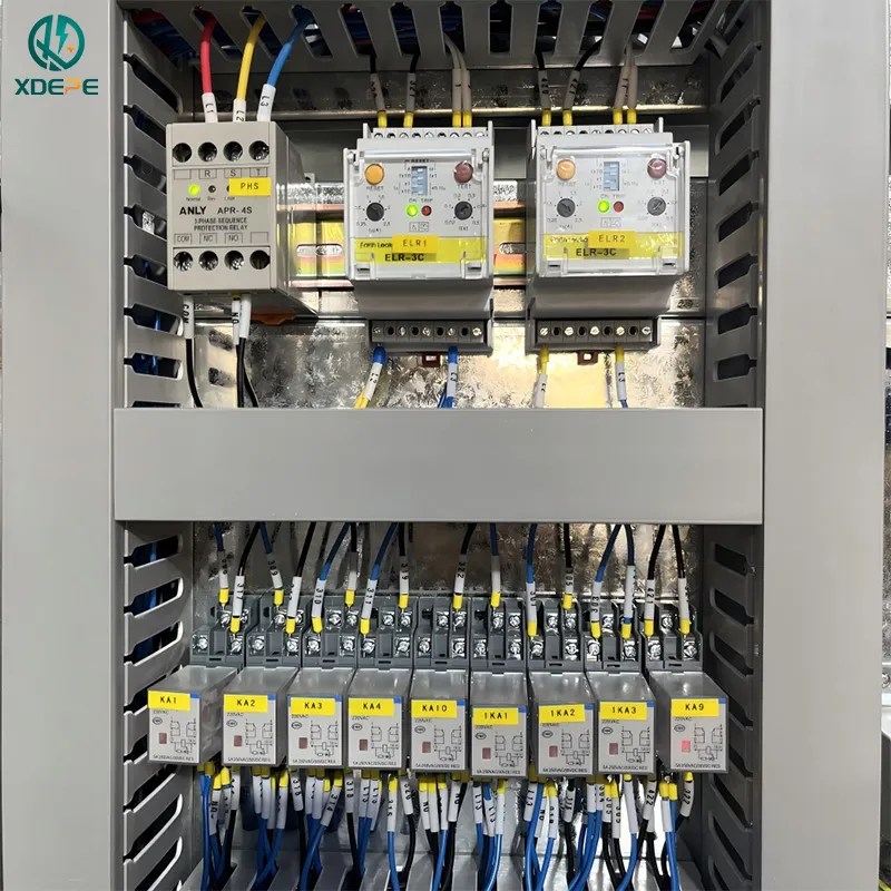Panel de Control de Motor con Arrancador Suave Integrado para Bomba de Agua