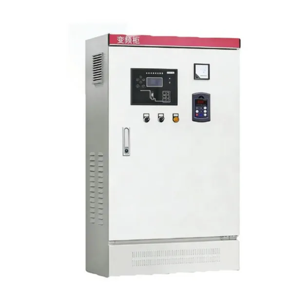 Panel de control de variador de frecuencia industrial para ahorro de energía en planta de energía