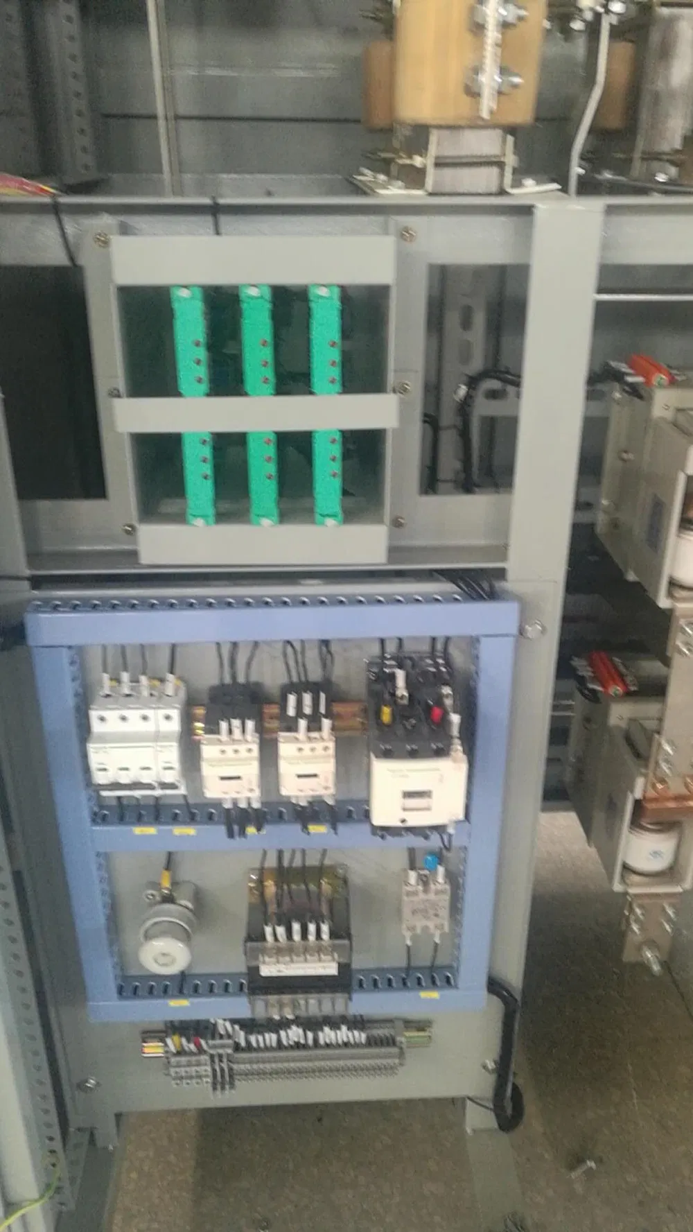 Acelerador de fase para 800kw motor en planta de cemento
