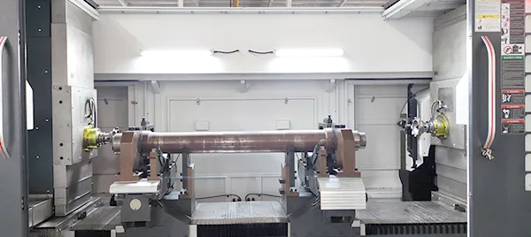 Diseño Estructural - Centro de mecanizado CNC de doble husillo