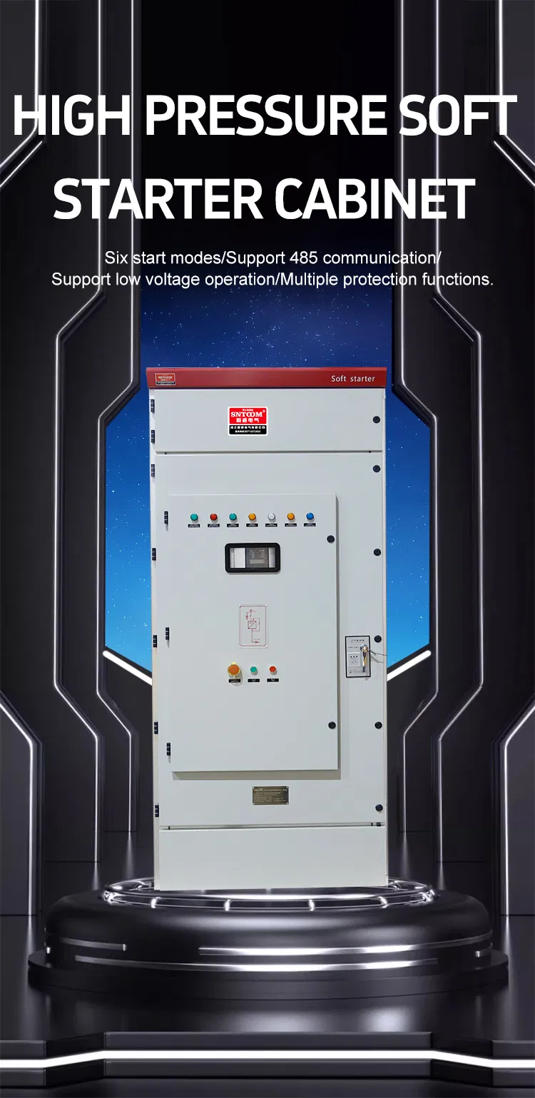 Gabinete de Arrancador Suave de Alta Tensión Serie Shmv-DN para Control de Motor