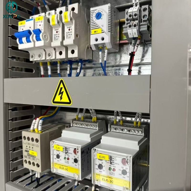 Panel de operación de motor de gabinete de control de arranque suave personalizado para uso industrial