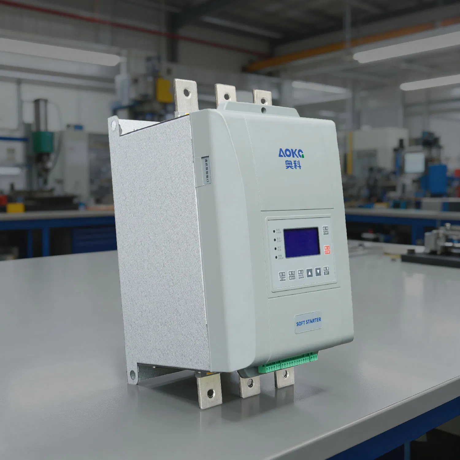Arrancador Suave Industrial 55kw para Ventiladores de Enfriamiento de Plantas de Energía con Control Digital Avanzado y Protección