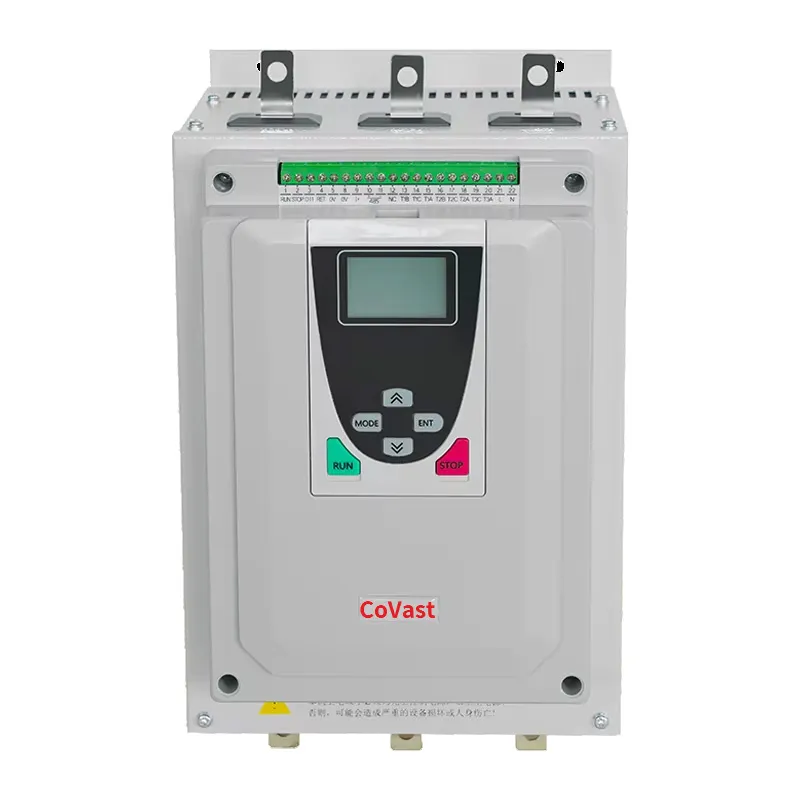 Arrancador de motor de CA inteligente en línea CSE-T3-160-I 5.5kw-320kw arrancador suave con 24 mes gratis de servicio postventa