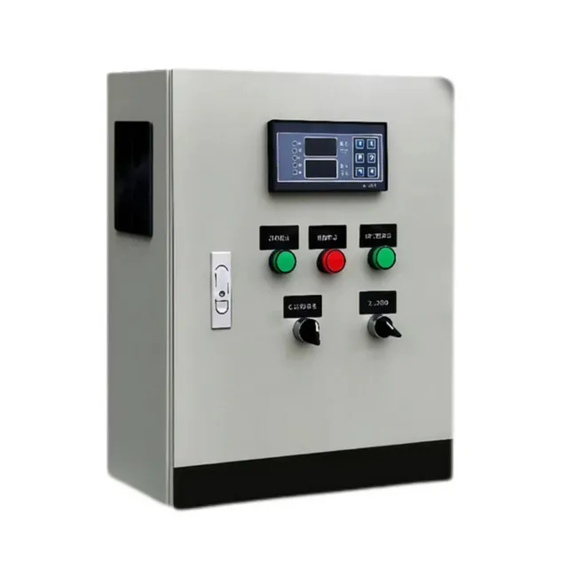 Panel de control de variador de frecuencia industrial para ahorro de energía en planta de energía