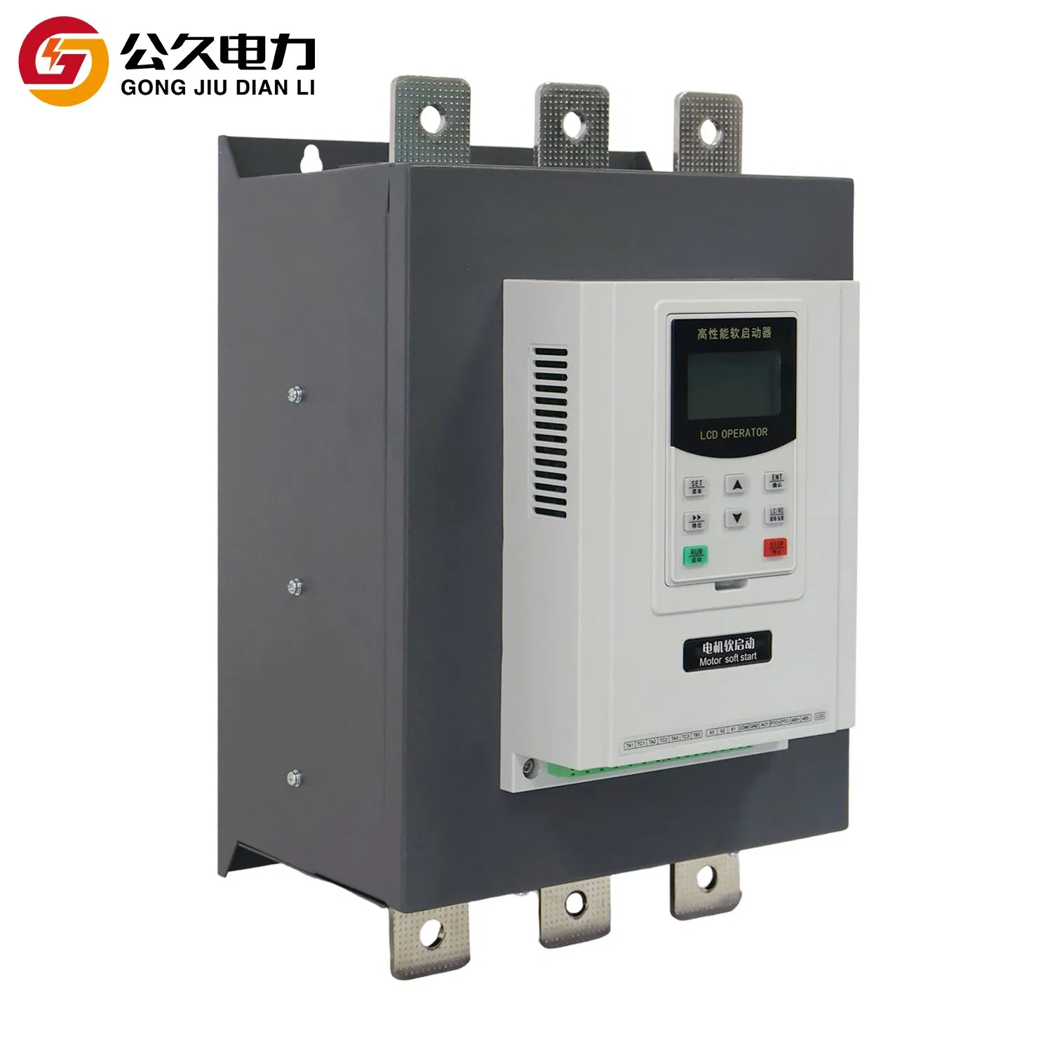 Arrancador suave digital 380V 160kw en línea límite de corriente de arranque para bomba de agua de gran proceso