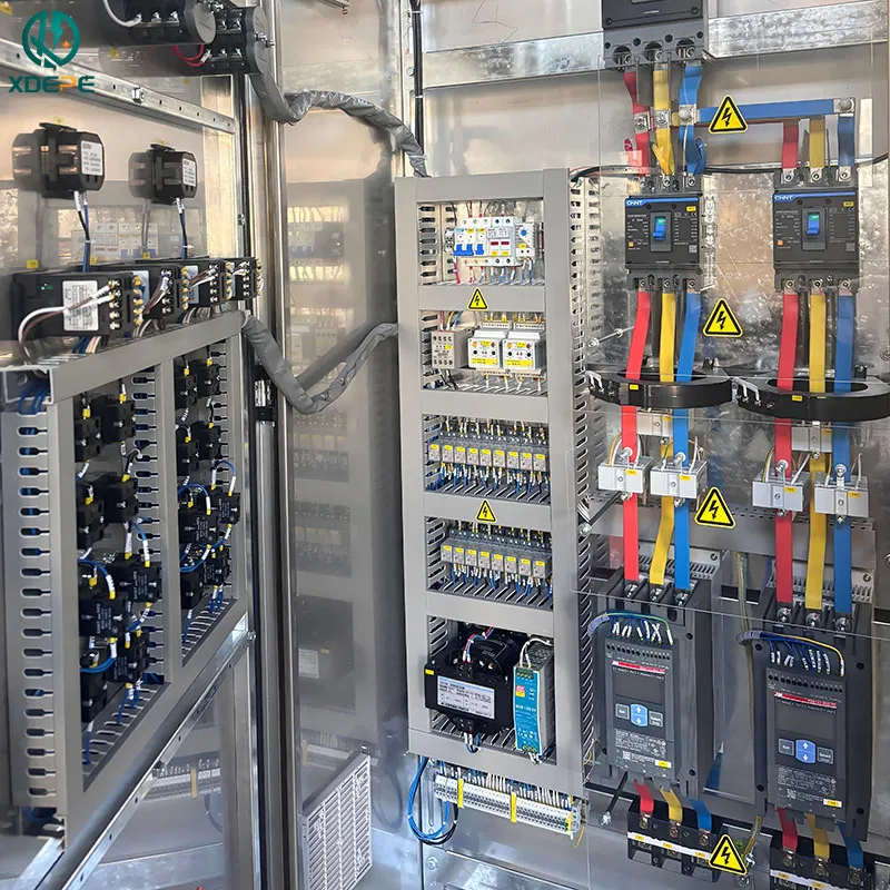 Panel de Control de Motor con Arrancador Suave Integrado para Sistema de Control de Inundaciones