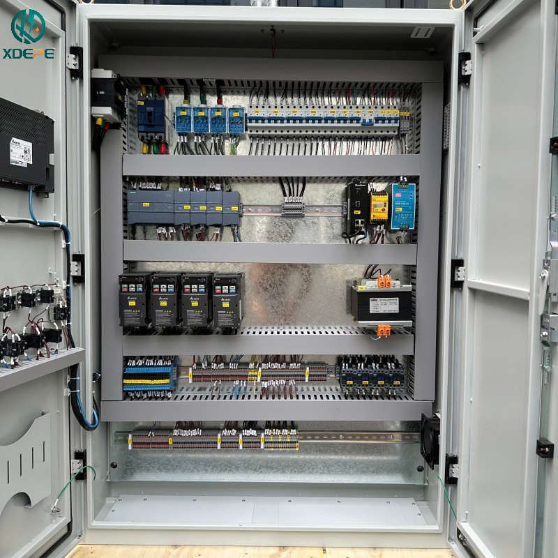 Panel de Control de Frecuencia Variable IP55 380V Gabinete del Motor para Sistema HVAC