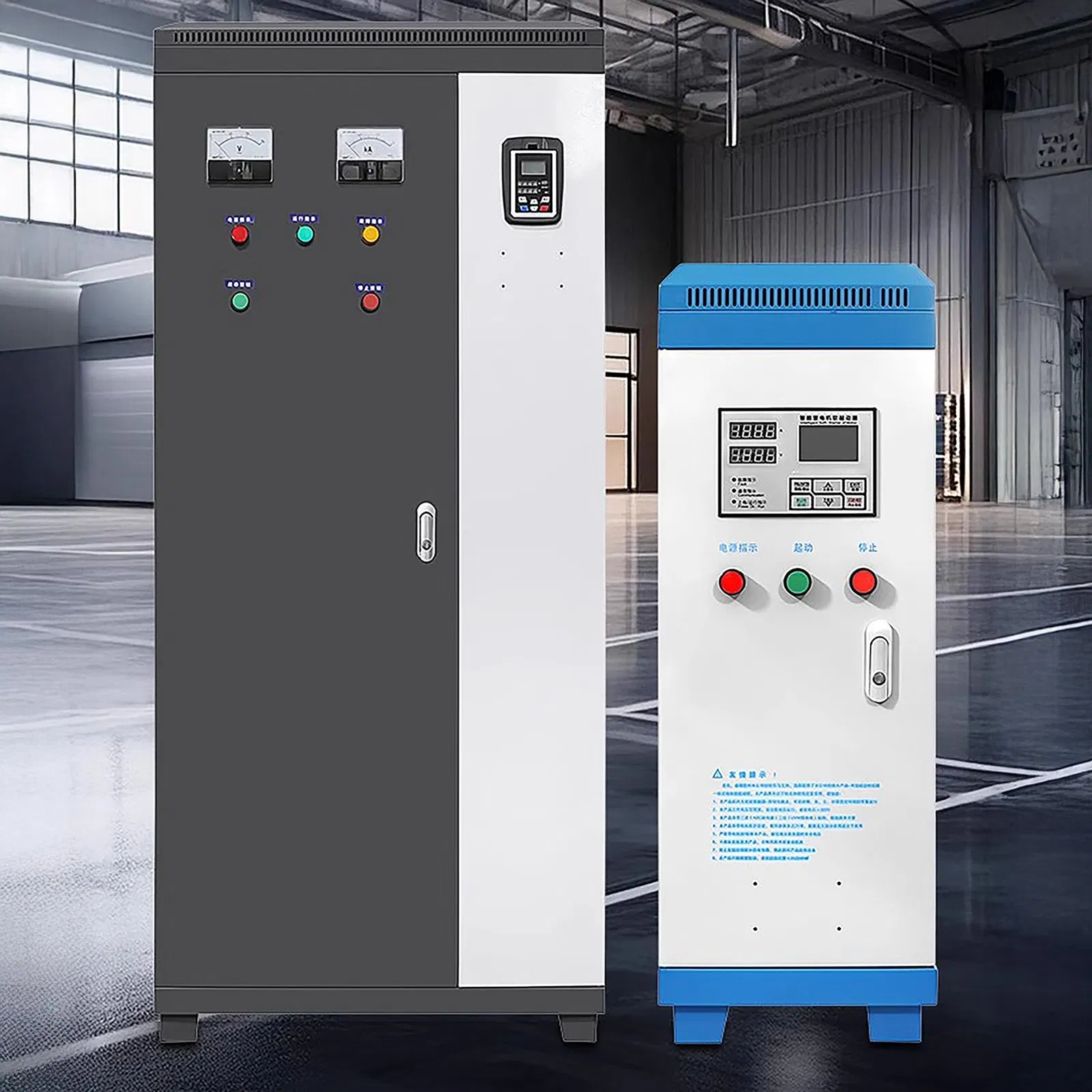 Armario de Control de Arranque Suave para Motor de CA 15kw-800kw, Solución Personalizada con PLC y SCR (Certificado CCC)