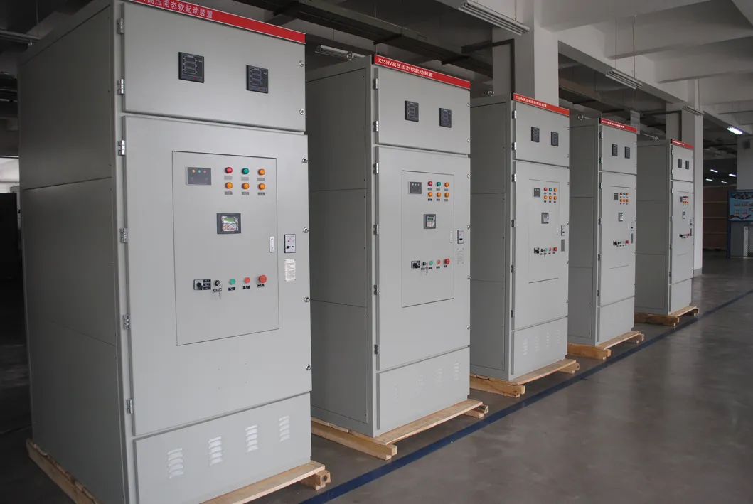 Arrancador Suave Digital Sólido Motor de Alta Tensión 10kv 6kv