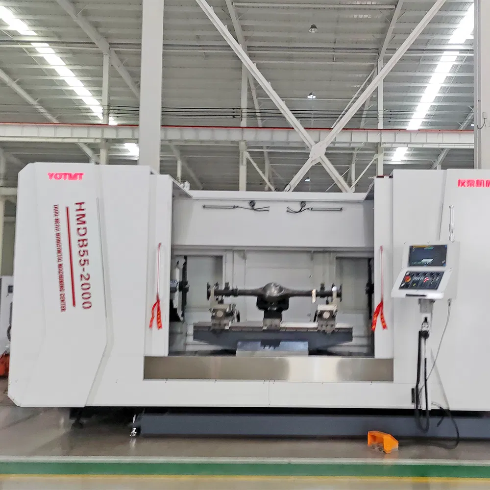 Centro de mecanizado CNC de doble husillo de alta precisión para uso industrial
