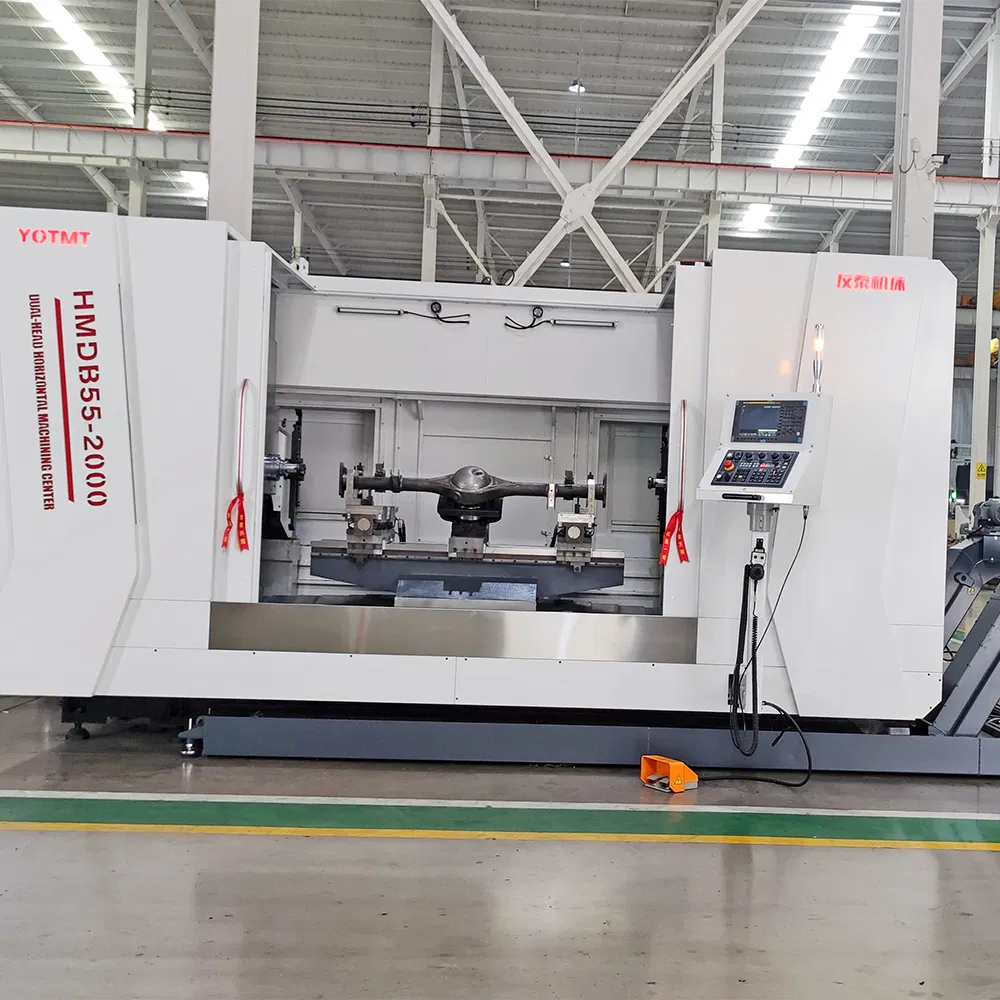 Centro de mecanizado CNC de doble husillo de alta precisión para uso industrial