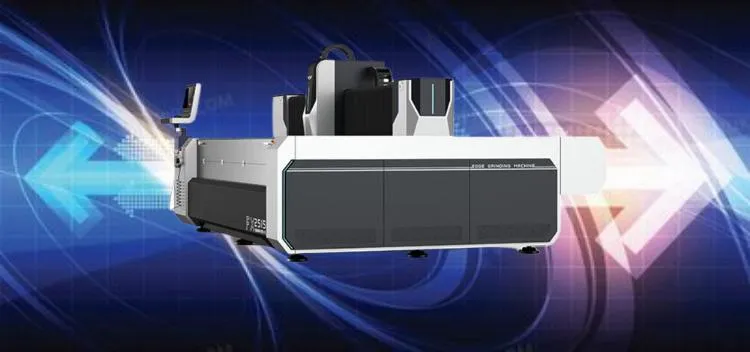 Máquina de procesamiento de vidrio controlada por computadora industrial centro de trabajo del vidrio