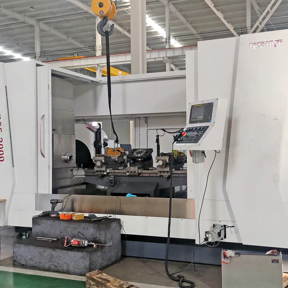 Centro de mecanizado CNC de doble husillo de alta precisión para uso industrial