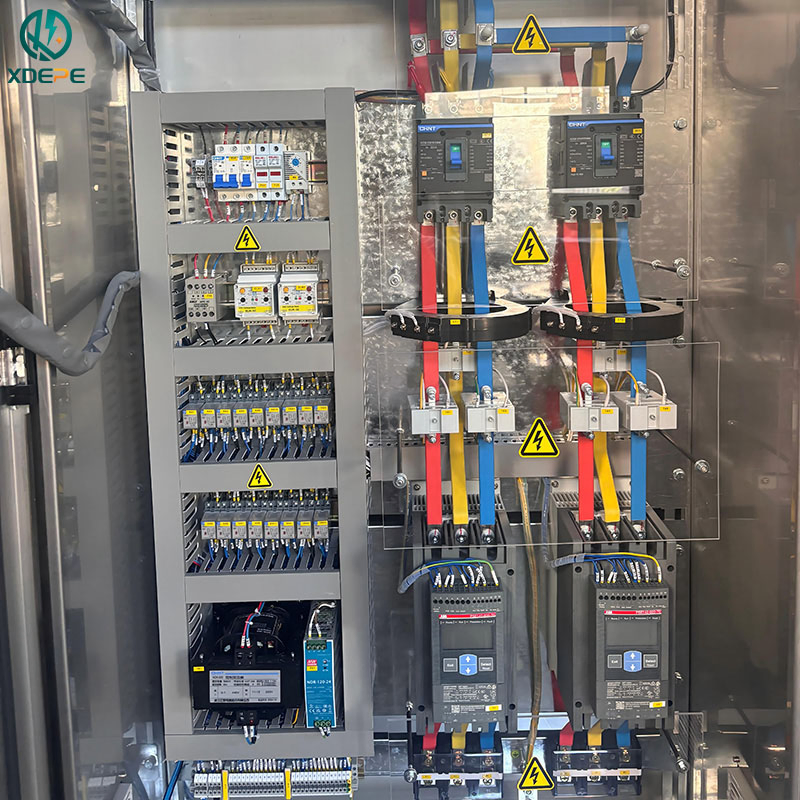 Panel de Control de Motor con Arrancador Suave Integrado para Sistema de Control de Inundaciones