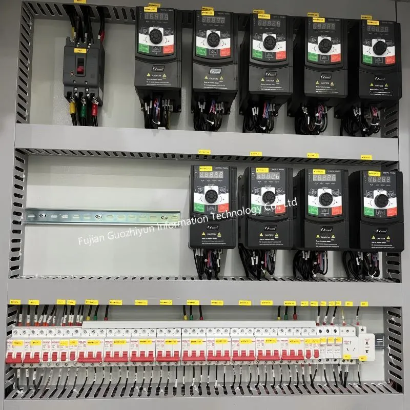 Panel de Control de Frecuencia Variable Tablero de Potencia PLC Personalizado para Estación Base