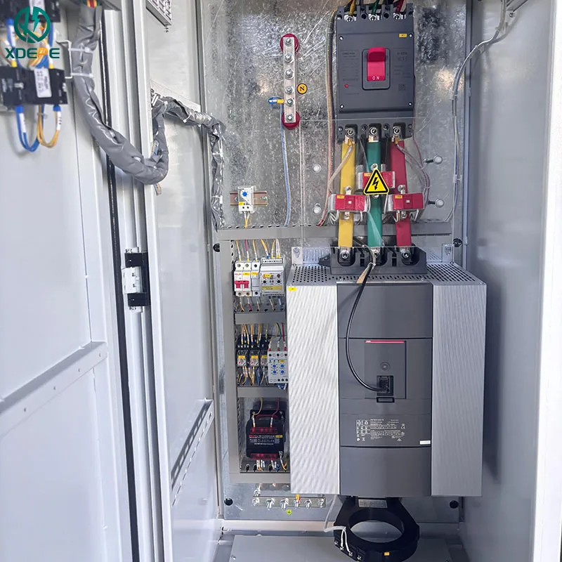 IP55 Armario de Arranque Suave de Automatización Panel de Control de Motor para Soplador de Aire