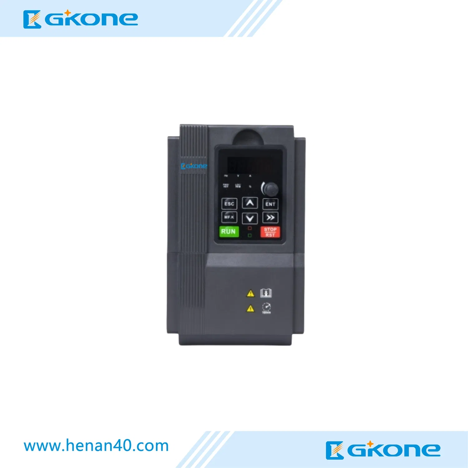 Certificado CE Fase Variador de Frecuencia Variable VFD/VSD Control de Vector de Bucle Abierto Gkone Inversor de Frecuencia 3 380V 11kw-90kw