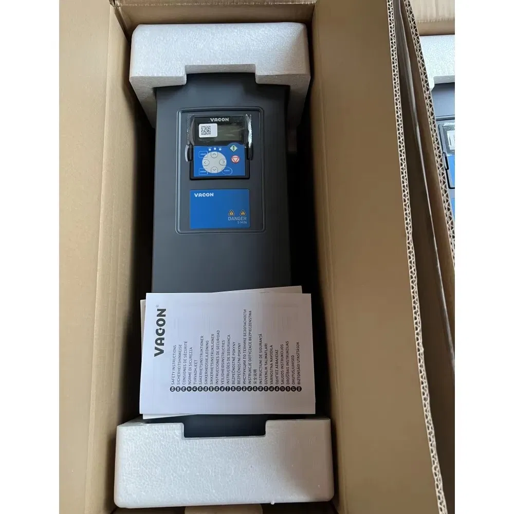 Inversor Trifásico Vacon NXP00346-G2l0ssv-A1a2b40000+FL26+Dpap+Dlcn 525-690V 30kw Inversor de Frecuencia Variable