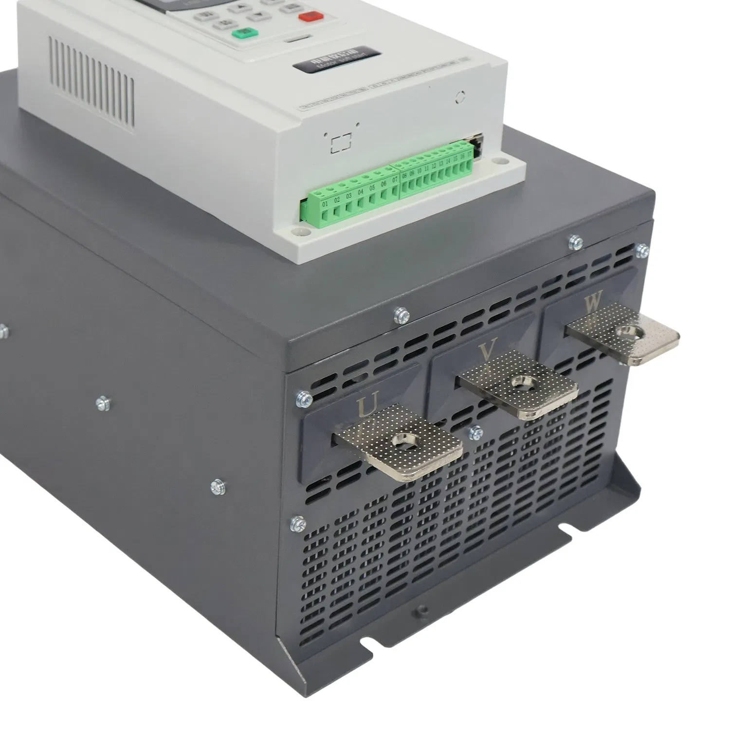Monitoreo Inteligente 160kw Tipo en Línea Arrancador Suave para Equipos Auxiliares de Trituradora de Rocas