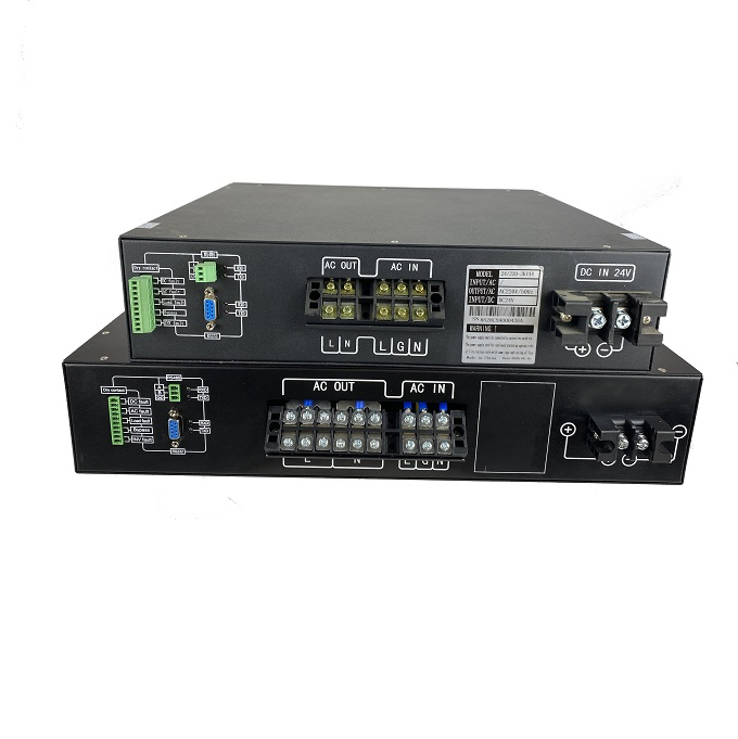 Inversor de Telecomunicaciones Monofásico de Alta Frecuencia 3kVA 2400W Snmp 19 Pulgada 2u Inversor Montado en Rack