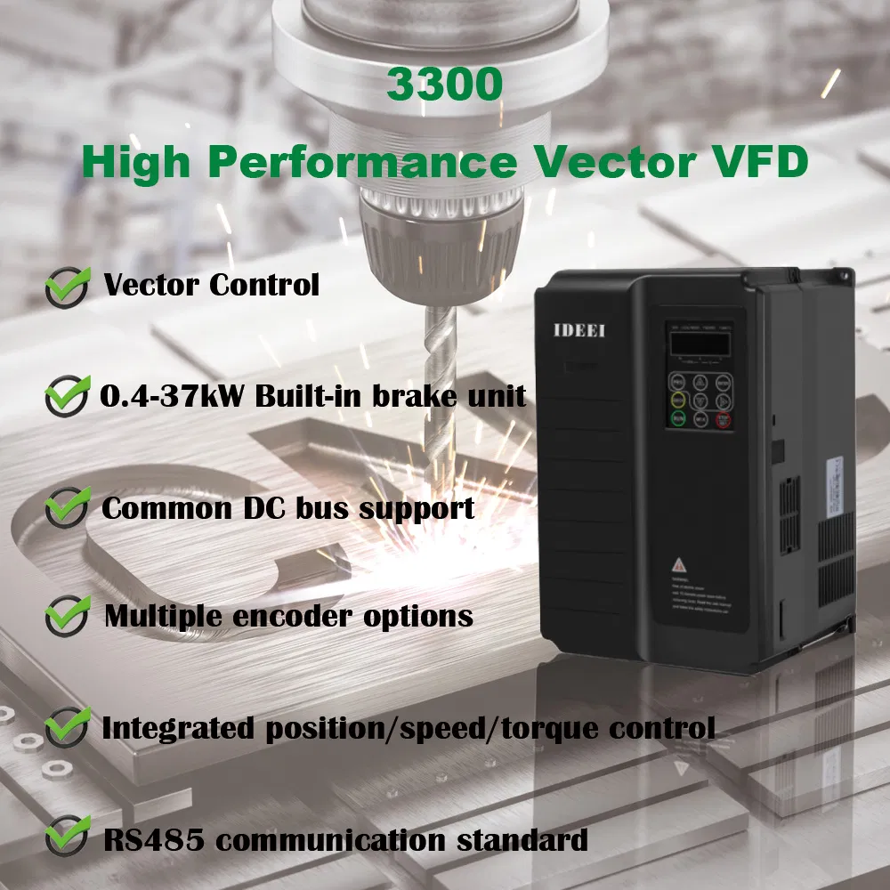 0.5kw 3 Fase 380V Entrada y 3 Fase 380V Salida Inversor de Frecuencia 500W Mini VFD VSD 1HP Controlador de Motor AC