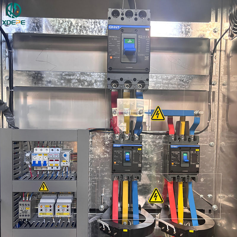 Panel de Control de Motor con Arrancador Suave Integrado para Sistema de Control de Inundaciones
