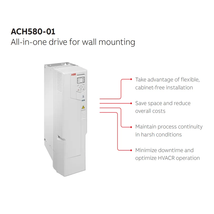 VFD Ach580 Vista Frontal