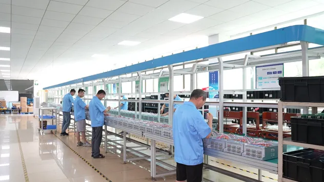 Sala de control y desarrollo tecnológico