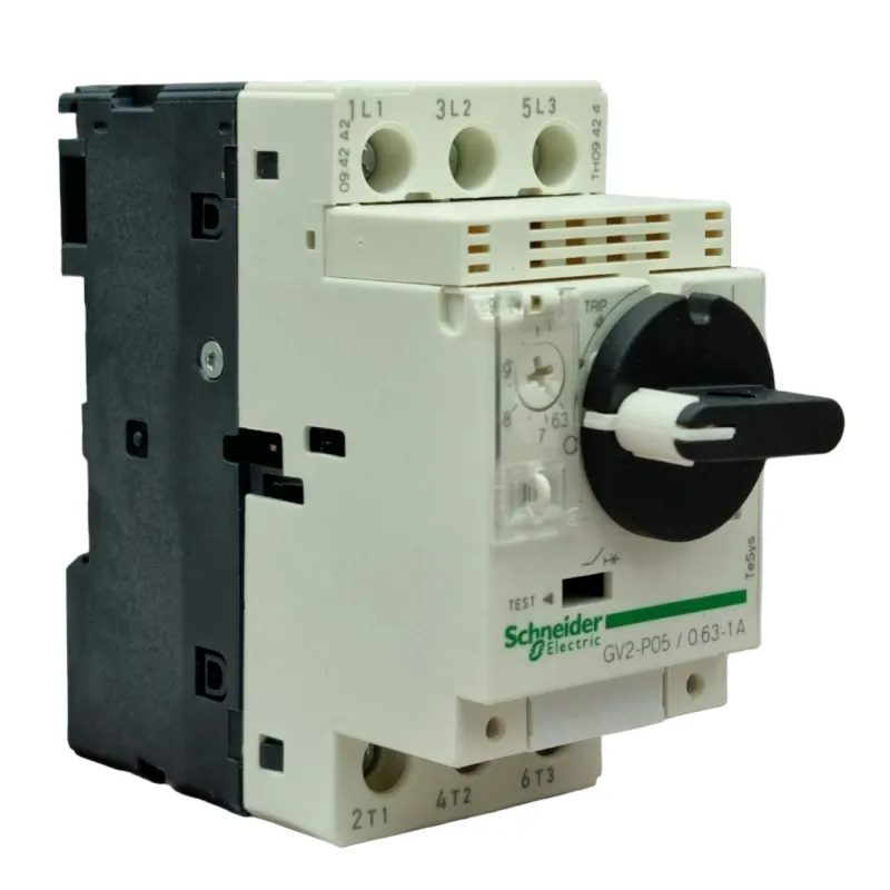 Arrancador manual térmico magnético Tesys Deca Gv2p de Schneider Electric, 0.15-25A