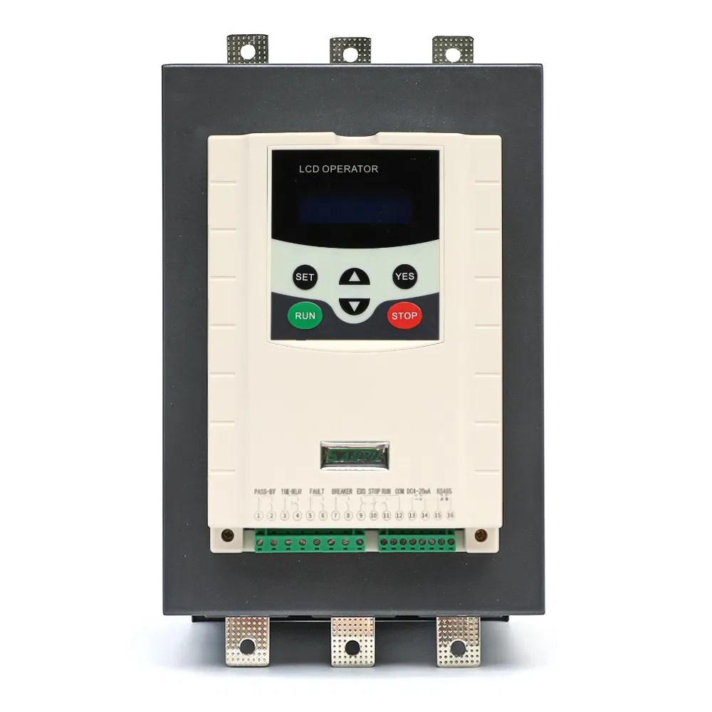 Sanyu Inteligente Multifuncional 3 Fase 380V CA 15-630kw Arrancador Suave